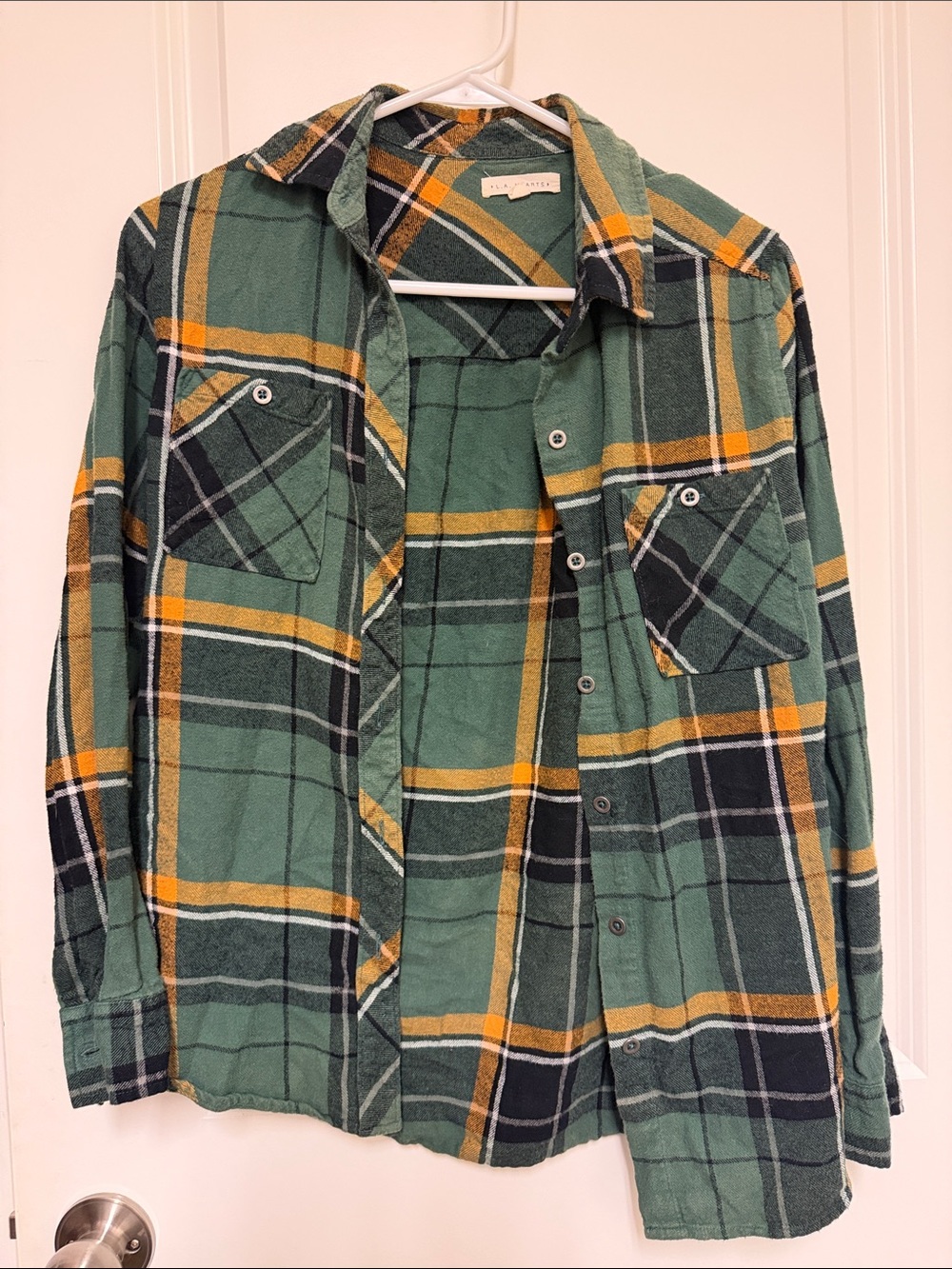 Green and Yellow Flannel